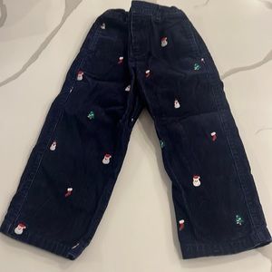 Kitestrings | corduroy Christmas pants - 24 moms